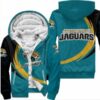 Jacksonville Jaguars Fleece Jacket 3D curve great fleece hoodie 3