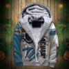 Jacksonville Jaguars Fleece Jacket 3D Graphic balls 2