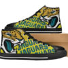 Jacksonville Jaguars Football 4 Custom Canvas High Top Shoes L98 2