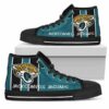 Jacksonville Jaguars Football 6 Custom Canvas High Top Shoes L98 2