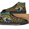 Jacksonville Jaguars Football 8 Custom Canvas High Top Shoes L98 2