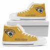 Jacksonville Jaguars Football 9 Custom Canvas High Top Shoes L98 3