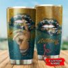 Jacksonville Jaguars Girl Custom Name Tumbler 2