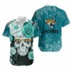 Jacksonville Jaguars Skull Gift For Fan Hawaiian Graphic Print Sho 3