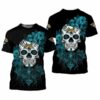 Jacksonville Jaguars Sugar Skull Men’s And Women’s Gift For Fa 2