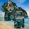 Jacksonville Jaguars Summer Hawaiian Shirt And Shorts With Tropical Patterns 3