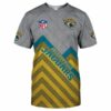 Jacksonville Jaguars T-shirt Short Sleeve custom cheap gift for fans 3