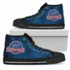 Jurassic Park Buffalo Bills Custom Canvas High Top Shoes L98 2