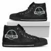 Jurassic Park Chicago White Sox MLB Custom Canvas High Top Shoes 3