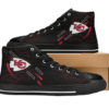 Kansas City Chiefs 2 Custom Canvas High Top Shoes L98 3