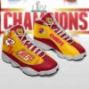 Kansas City Chiefs big logo bling bling Football Team Sneaker 20 3