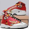 Kansas City Chiefs big logo Football Team Sneaker 18 For Lover JD1 2