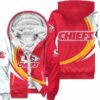 Kansas City Chiefs Fleece Jacket 3D curve great fleece hoodie 2