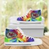 Kansas City Chiefs Football 4 Custom Canvas High Top Shoes L98 2