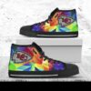 Kansas City Chiefs Football 5 Custom Canvas High Top Shoes L98 3