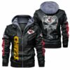 Kansas City Chiefs Leather Jacket Skulls Deaths 3