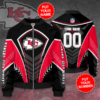 Kansas City Chiefs Personalized KCC Bomber Jacket 3