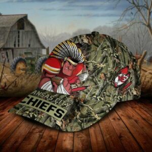 Kansas City Chiefs Realtree Camo Classic Cap 3