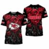 Kansas City Chiefs Roses Gift For Fan 3D T Shirt Sweater Zip H 2