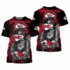 Kansas City Chiefs Skulls Flowers Men’s And Women’s Gift For F 3