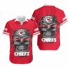 Kansas City Chiefs Sugar Skull Gift For Fan Hawaiian Graphic Print 2