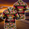 Kansas City Chiefs Summer Hawaiian Shirt Floral Pattern 3