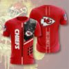 Kansas City Chiefs T-shirt 3D Performance Short Sleeve 2