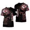 Kansas City Chiefs Team Skull For Men’s And Women’s Gift For F 2