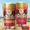 Kansas City Chiefs Tumbler MTLC Custom Name 3