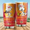 Kansas City Chiefs Tumbler Snoopy For Fan 3