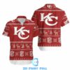 Kansas City Chiefs Ugly Sweatshirt Christmas 3D Hawaiian Shirt 3