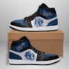 Kansas City Royals MLB Basketball Shoes Sport Sneakers High Top JD1 Sn 3