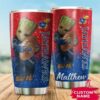 Kansas Jayhawks Tumbler Custom Groot NCAA 2