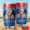 Kansas Jayhawks Tumbler MTLC NCAA CUSTOM NAME 2