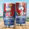 Kansas Jayhawks Tumbler Snoopy NCAA For Fan 3