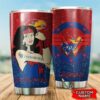 Kansas Jayhawks Wonder Woman Custom Name Tumbler 2