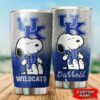 Kentucky Wildcats Snoopy Custom Name Tumbler 2