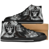 Las Vegas Raiders 1 Custom Canvas High Top Shoes L98 3