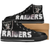 Las Vegas Raiders 24 Custom Canvas High Top Shoes L98 3