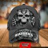 Las Vegas Raiders 3D Cap SKULL Custom Name 2