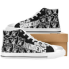 Las Vegas Raiders 6 Custom Canvas High Top Shoes L98 3