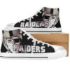 Las Vegas Raiders 7 Custom Canvas High Top Shoes L98 2