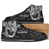 Las Vegas Raiders 9 Custom Canvas High Top Shoes L98 3