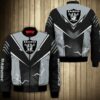 Las Vegas Raiders bomber Jacket lightning graphic gift for men 2