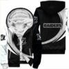 Las Vegas Raiders Fleece Jacket 3D curve great fleece hoodie 2