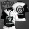 Las Vegas Raiders Football 4 Polo Shirt L98 3