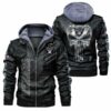 Las Vegas Raiders Leather Jacket Skulls Deaths 2