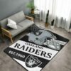 Las Vegas Raiders Oakland Family Decorative Floor Rug 3