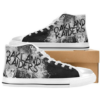 Las Vegas Raiders Oakland Raiders 1 Custom Canvas High Top Shoes L 3