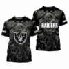 Las Vegas Raiders Roses Gift For Fan 3D T Shirt Sweater Zip Ho 2